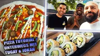 PIZZA TUTORIAL/ MIT JOKAH & TUGAY VLOG!