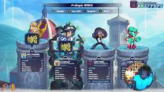 Brawling With The Broz! Session 10 Battle pass XP | BRAWLHALLA