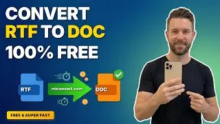 Convert RTF to DOC in Seconds — Free & No Signup