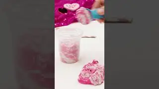 Make a Milkshake out of Kinetic Sand #shorts