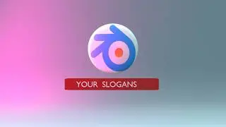 Free logo intro Blender Template