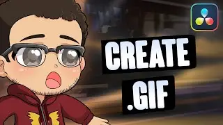 How to create a Gif in DaVinci Resolve