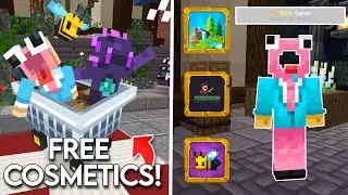 ALL FREE Hive Cosmetics 2026 (Minecraft Bedrock)