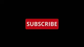 | Non Copyrighted | Black Screen Subscribe Button With sound | Like, Subscribe & Bell Button