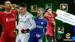 BUILD POTW GREEN CARD!! NUNEZ HATTRICK | EFOOTBALL 2024 MOBILE