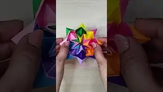 Stressfree Paper Toy#easypapercraft#satisfying#infinitystar#craft