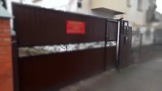 откатные ворота