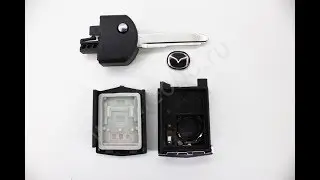 Как Заменить Батарейку и Корпус Ключа Mazda Своими Руками