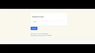 [Part 5] How to reset Password using Email verification in PHP - Tamil