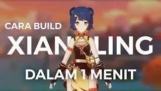 CARA BUILD XIANGLING F2P DALAM 1 MENIT!!! Genshin Impact Indonesia