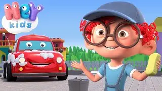Autómosó dal 🚗 Autós mese magyarul | HeyKids - Gyerekdalok és Mondókák