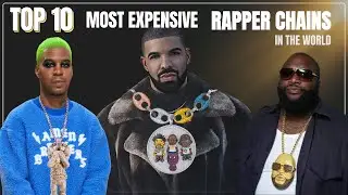 Top 10 Most Expensive Rapper Chains In the World.