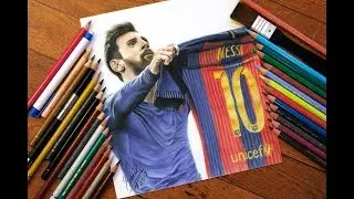 EL CLASICO ! MESSI EL CLASICO ! MESSI ICONIC CELEBRATION ! BARCELONA LEGEND MESSI DRAWING BY SANIL