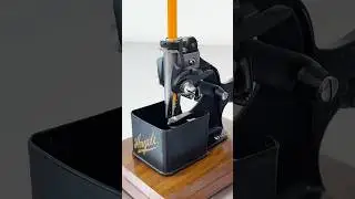 1907 Angell Pencil Sharpener In Action
