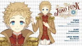 【Live2D VTuber Model Showcase】Jono Funk