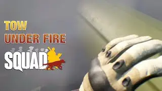 TOW under fire vs BMP-2 900m out - ATGM Bradley Support - Squad v3.5 [1440p]