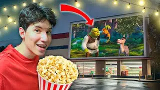 Hice un CINE en lugares PÚBLICOS a ver cuanta gente llega
