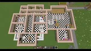Minecraft пиццерия из FNAF 2