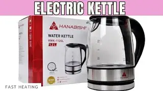 Fast heating electric glass kettle 😍|| How to use a water kettle? #bestelectrickettle