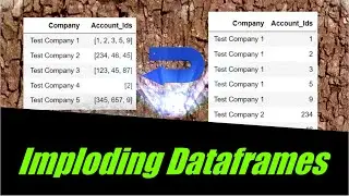 Imploding Pandas Dataframes