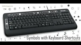 how to make symbols with keyboard/ funny shortcuts with key board