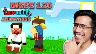 LILYVILLE Animation mod for MCPE 1.20|Technical Gamer Kumar|