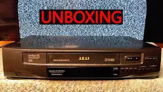 Unkillable Akai VCR, model VS-G205EDG | Unboxing a workhorse for VHS