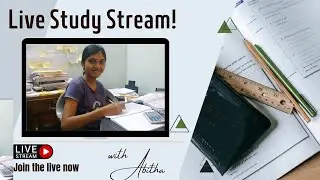 🔴Study with me Live -