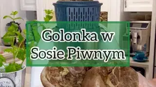 Golonka w sosie piwnym Thermomix