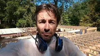 Open web Joists, using these Joists is much better that solid timber