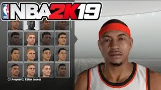 NBA 2K19 CREAR CARMELO ANTHONY
