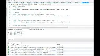 #Joins(inner join, left join, right join, union join or cross join, full join) in MYSQL.