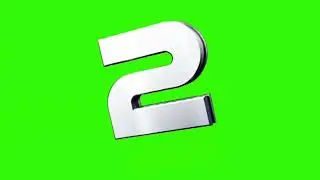 Countdown from 3 to 1 and Go Green Screen Copyright Free
