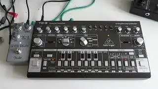 Behringer TD3 & Fender Hammertone Space Delay