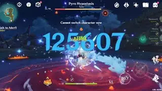 XINGQIU ONESHOT PYRO HYPOSTASIS