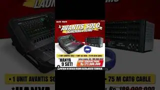 Paket Mixer Digital Allen&Heath AVANTIS SOLO Spesial Launching Promo ( Hanya di Bulan Maret 2024 )