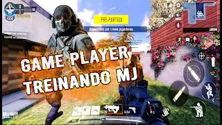 Game player praticando no MJ