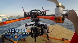 Hooked Up Music Video Behind the Scenes | Aerial Drone Cinema | VidMuze