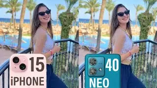 iPhone 15 Vs Motorola Edge 40 Neo Camera Test & Comparison