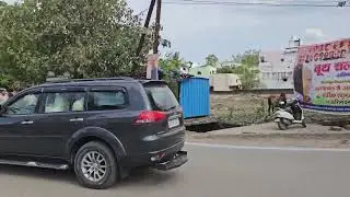 Cm Bhupesh baghel kafila...