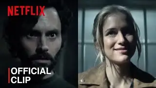 YOU | Season 4, Part 2: Guinevere Beck Confronting Joe Goldberg Hallucination Scene | Netflix