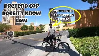 Wannabe Cop Gets Owned And Embarrasses Himself