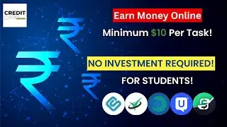 Top 5 Websites to Earn Money Online! 🤑 No Investment | For Students