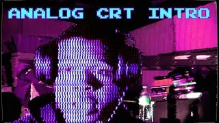 analog crt intro tutorial for after effects