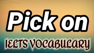 Pick on meaning and sentences || idiomatic phrases