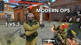 MODERN OPS 💥 Full Power | 1 VS 3 | BOMB 💣 Gameplay