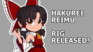 Reimu Turnaround Animation