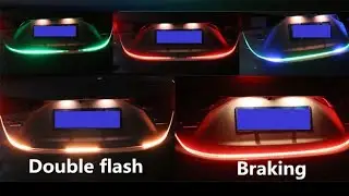 wayering sendiri lampu Led trunk strip Light