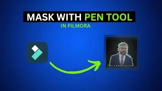 FILMORA 12 | NEW FEATURE PEN TOOL | HOW TO DRAW MASK WITH THE PEN TOOL IN FILMORA 12 |