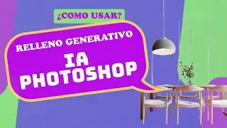 Como utilizar la inteligencia artificial incorporada en photoshop relleno generativo